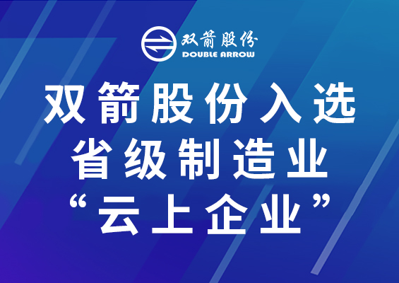 云上展翅，智領(lǐng)未來 | 雙箭股份又獲省級榮譽！